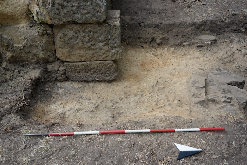 Foundation level of the first phase