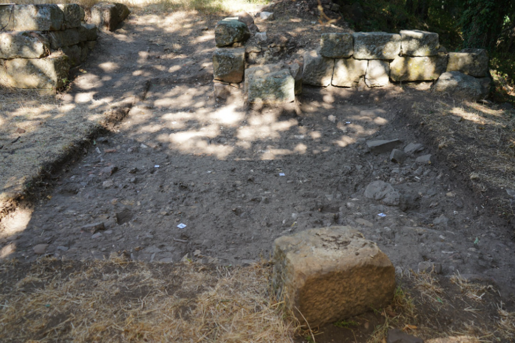 In front of Porta Livia