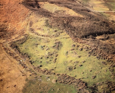 Aerial view of Monte Torretta during the 1980s