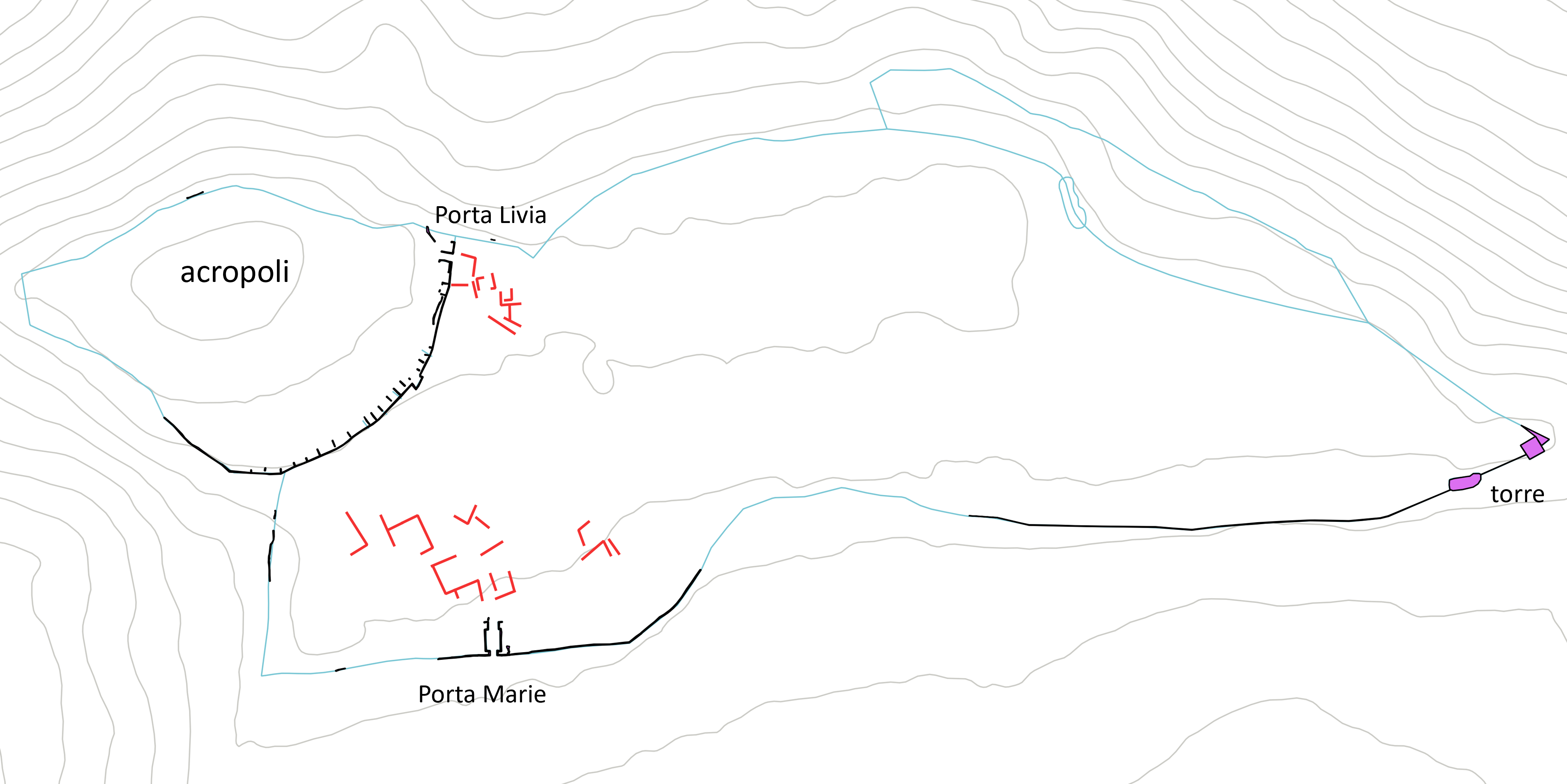 Topographical map 2018