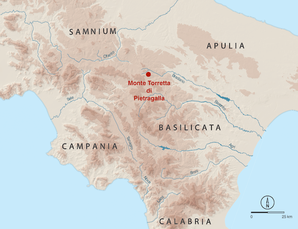 Localisation de Monte Torretta di Pietragalla